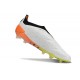 Scarpe adidas Predator Elite Laceless FG Bianco Nero Arancione
