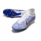 Nike Air Zoom Mercurial Superfly IX Elite FG Bianco Blu Oro
