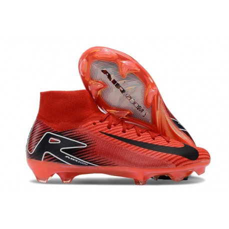 Scarpe Nike Mercurial Superfly X Elite FG Rosso Nero