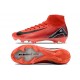 Scarpe Nike Mercurial Superfly X Elite FG Rosso Nero