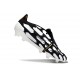 adidas Predator 24 Elite Foldover Tongue FG Nero Bianco Oro