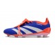 adidas Predator 24 Elite Foldover Tongue FG Blu BIanco Rosso