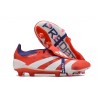 adidas Predator 24 Elite Foldover Tongue FG Rosso Bianco