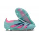 adidas Predator 24 Elite Foldover Tongue FG Blu Rosa