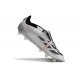 adidas Predator 24 Elite Foldover Tongue FG Argento Nero