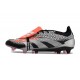 adidas Predator 24 Elite Foldover Tongue FG Nero Argento Rosso