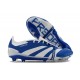 adidas Predator 24 Elite Foldover Tongue FG Blu Bianco