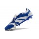 adidas Predator 24 Elite Foldover Tongue FG Blu Bianco
