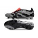 adidas Predator 24 Elite Foldover Tongue FG Nero Grigio Rosso