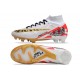 Nike Zoom Mercurial Superfly 9 Elite FG MR Bianco Rosso Oro