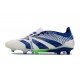 adidas Predator 24 Elite Foldover Tongue FG Bianco Blu Verde