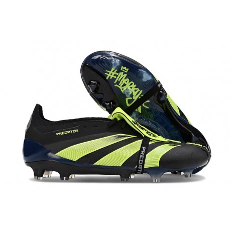 adidas Predator 24 Elite Foldover Tongue FG Nero Verde
