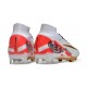 Nike Zoom Mercurial Superfly 9 Elite FG MR Bianco Rosso Oro