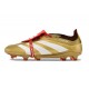 adidas Predator 24 Elite Foldover Tongue FG Oro Met Bianco Rosso