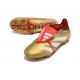 adidas Predator 24 Elite Foldover Tongue FG Oro Met Bianco Rosso
