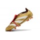 adidas Predator 24 Elite Foldover Tongue FG Oro Met Bianco Rosso