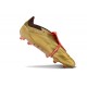 adidas Predator 24 Elite Foldover Tongue FG Oro Met Bianco Rosso
