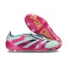 adidas Predator 24 Elite Foldover Tongue FG Almost Blu Lucid Rosa Semi Giallo Solare