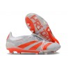 adidas Predator 24 Elite Foldover Tongue FG Grigio Rosso