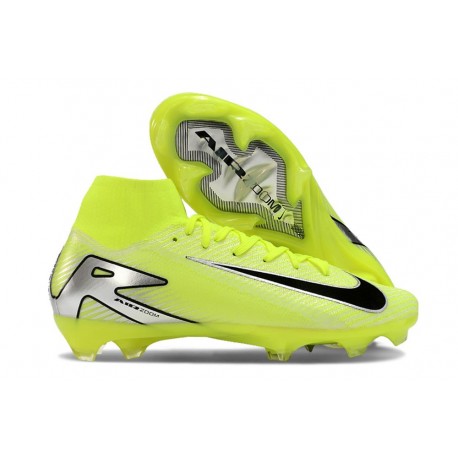 adidas Predator 24 Elite Foldover Tongue FG Volt Argent Nero