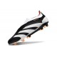 Scarpe adidas Predator Elite Laceless FG Nero Bianco Arancione