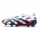 Scarpe adidas Predator Elite Laceless FG Bianco Blu Rosso