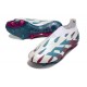 Scarpe adidas Predator Elite Laceless FG Bianco Blu Rosso