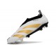 Scarpe adidas Predator Elite Laceless FG Bianco Oro