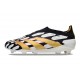 Scarpe adidas Predator Elite Laceless FG Nero Bianco Oro