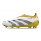 Scarpe adidas Predator Elite Laceless FG Bianco Oro Nero
