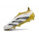 Scarpe adidas Predator Elite Laceless FG Bianco Oro Nero