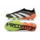Scarpe adidas Predator Elite Laceless FG Arancione Nero Bianco Verde