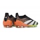 Scarpe adidas Predator Elite Laceless FG Arancione Nero Bianco Verde
