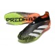 Scarpe adidas Predator Elite Laceless FG Arancione Nero Bianco Verde
