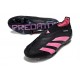Scarpe adidas Predator Elite Laceless FG Nero Rosa