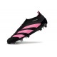 Scarpe adidas Predator Elite Laceless FG Nero Rosa