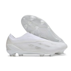 adidas X Crazyfast.1 Laceless FG Bianco