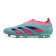 Scarpe adidas Predator Elite Laceless FG Blu Rosa