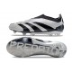 Scarpe adidas Predator Elite Laceless FG Argento Nero