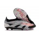 Scarpe adidas Predator Elite Laceless FG Nero Argento Rosso