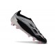 Scarpe adidas Predator Elite Laceless FG Nero Argento Rosso