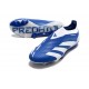 Scarpe adidas Predator Elite Laceless FG Blu Bianco