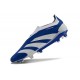 Scarpe adidas Predator Elite Laceless FG Blu Bianco