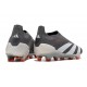 Scarpe adidas Predator Elite Laceless FG Nero Bianco