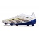 Scarpe adidas Predator Elite Laceless FG Bianco Grigio
