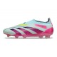 Scarpe adidas Predator Elite Laceless FG Almost Blu Lucid Rosa Semi Giallo Solare