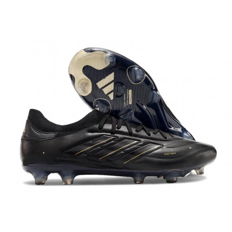 adidas Copa Pure 2 + Elite FG Nero Core Carbone Oro Met