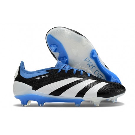 adidas Predator Elite FG Nero Bianco Blu
