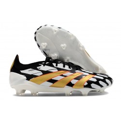 adidas Predator Elite FG Nero Bianco Oro