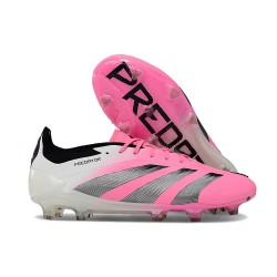 adidas Predator Elite FG Rosa Bianco Nero